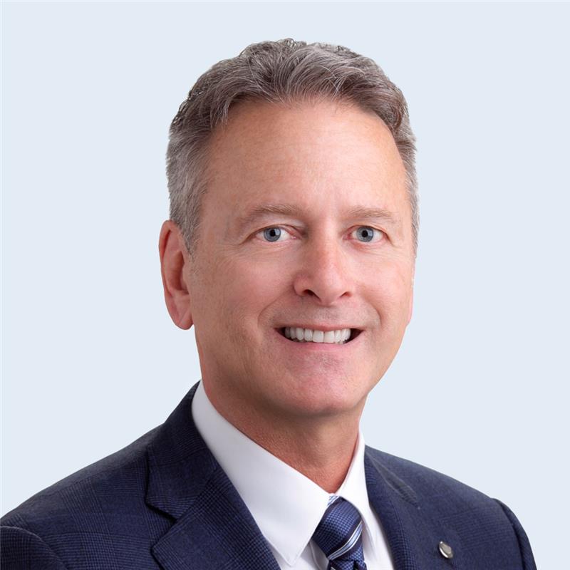 White male in business suit
