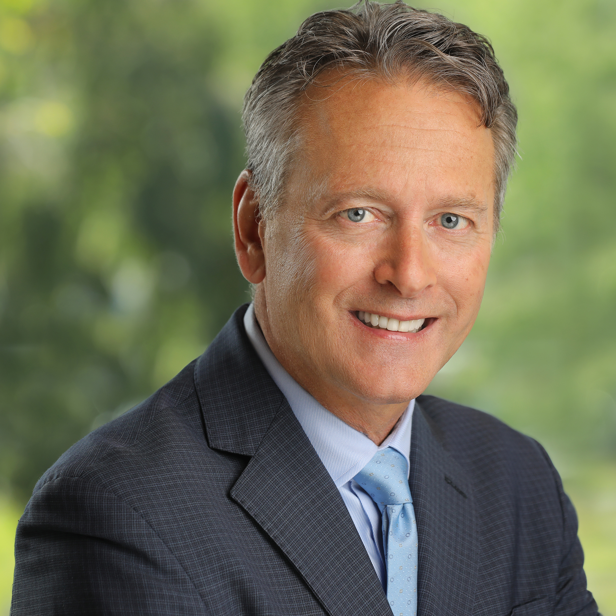 White male in business suit