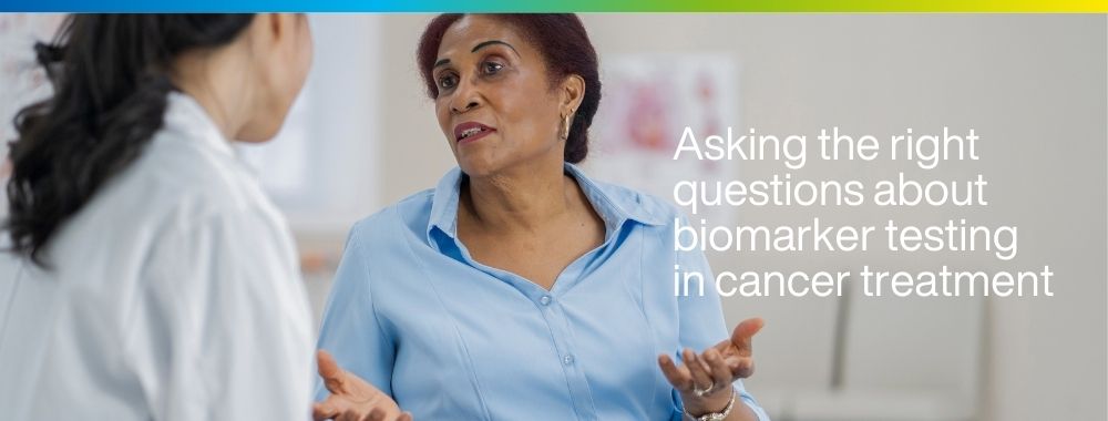 Female patient at the doctors office asking questions