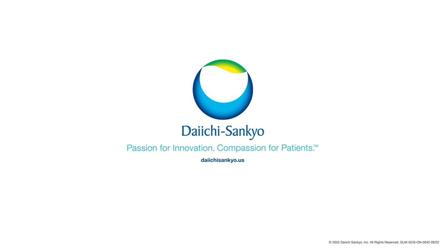 Passion for innovation. Compassion for patients. - Daiichi Sankyo US