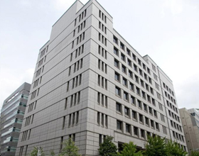 Multi story office building in Tokyo